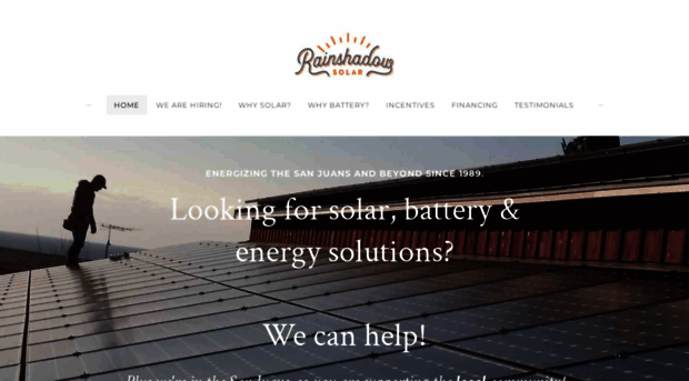 rainshadowsolar.com