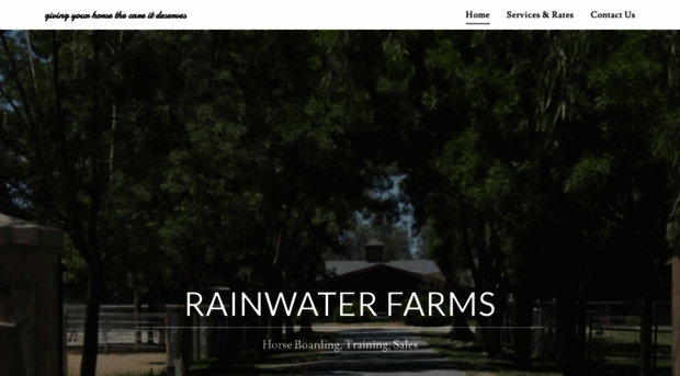 rainwaterfarms.com