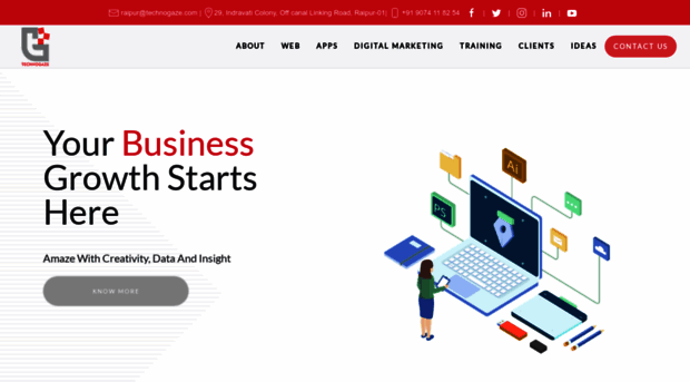 raipur.technogaze.com