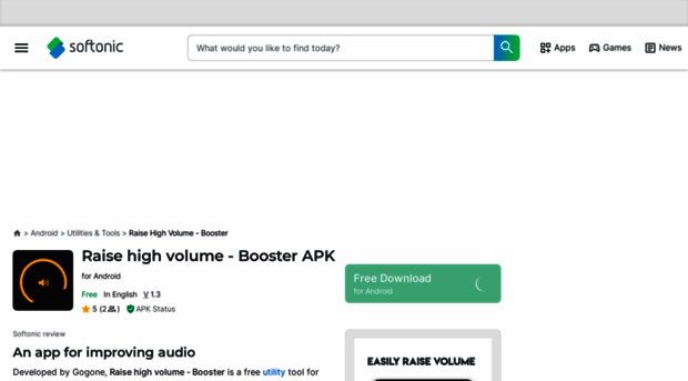 raise-high-volume-booster.en.softonic.com