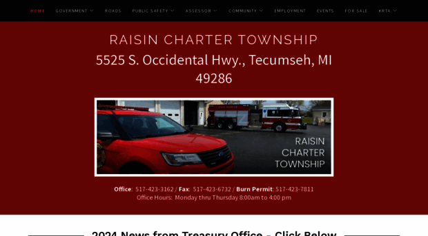 raisinchartertownship.com