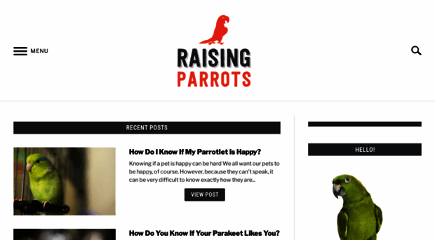 raisingparrots.com