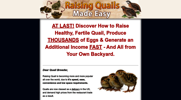 raisingquailsmadeeasy.com