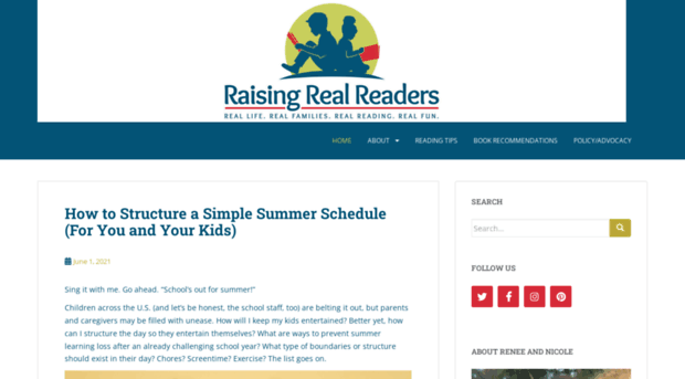 raisingrealreaders.com