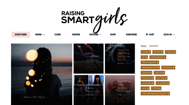 raisingsmartgirls.com