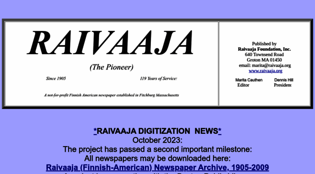 raivaaja.org