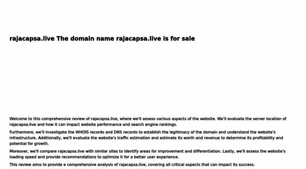 rajacapsa.live.ipaddress.com