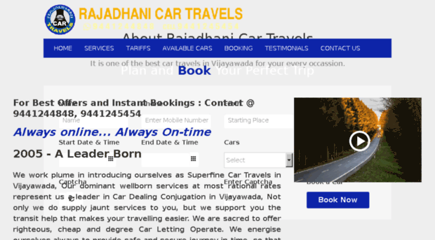 rajadhanicartravel.com