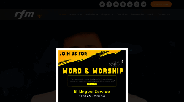 rajafaithministries.com