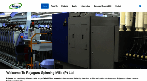 rajaguruspinningmills.com