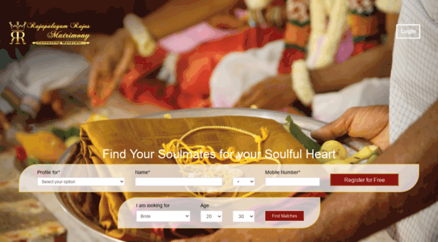 rajapalayamrajusmatrimony.com