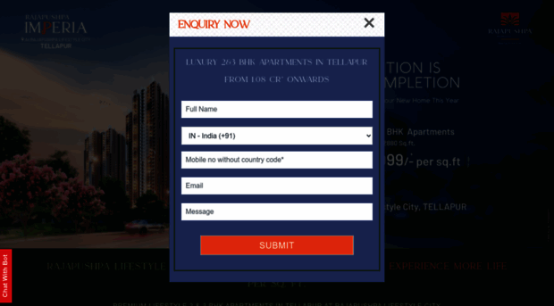 rajapushpaimperia.in