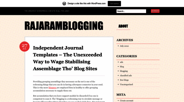 rajaramblogging.wordpress.com