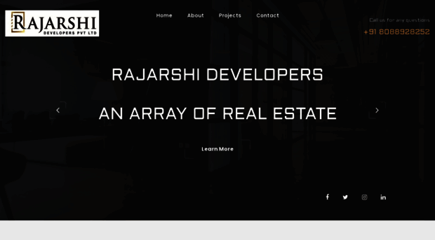 rajarshidevelopers.com