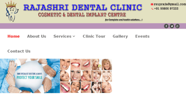 rajashridental.com