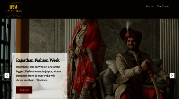 rajasthanfashionweek.com