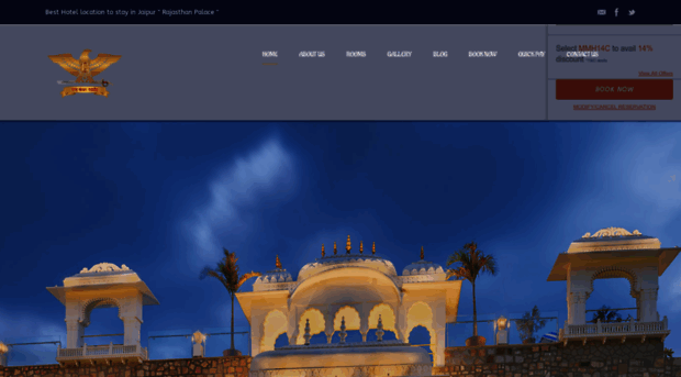 rajasthanpalacehotel.com