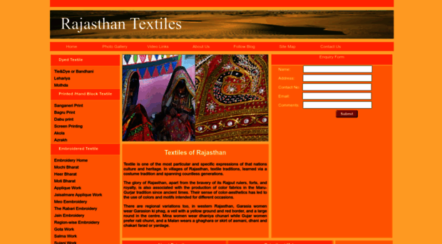 rajasthantextiles.com