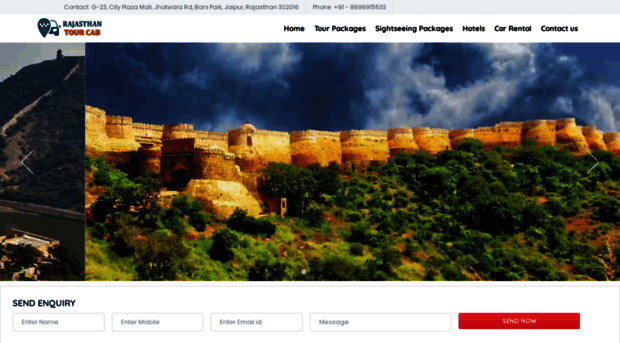 rajasthantourcabs.com