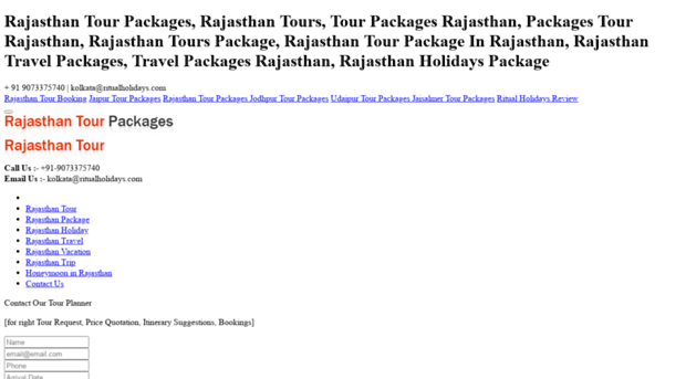 rajasthantourpackage.org.in