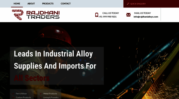 rajdhanialloys.com