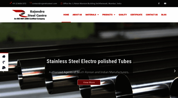 rajendrasteel.com