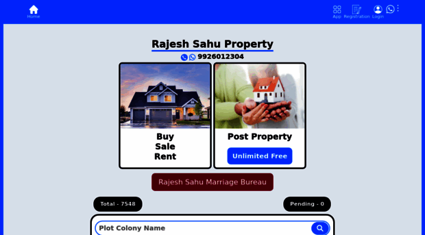 rajeshsahuproperty.com