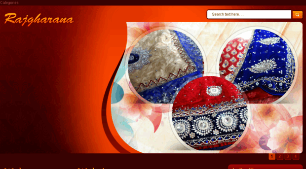 rajgharanasarees.com