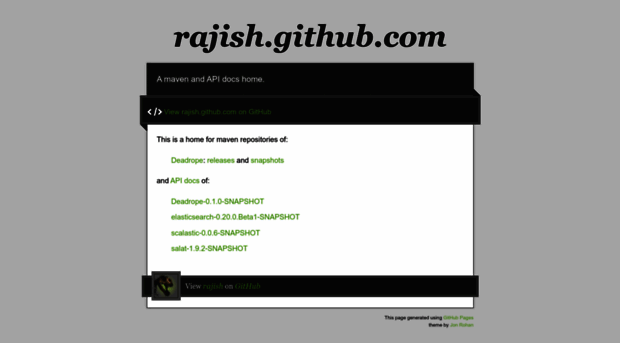 rajish.github.io