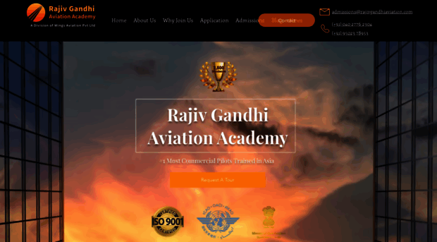 rajivgandhiaviation.com