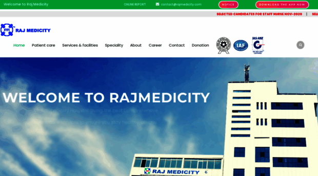 rajmedicity.com