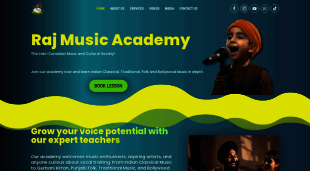 rajmusicacademy.com