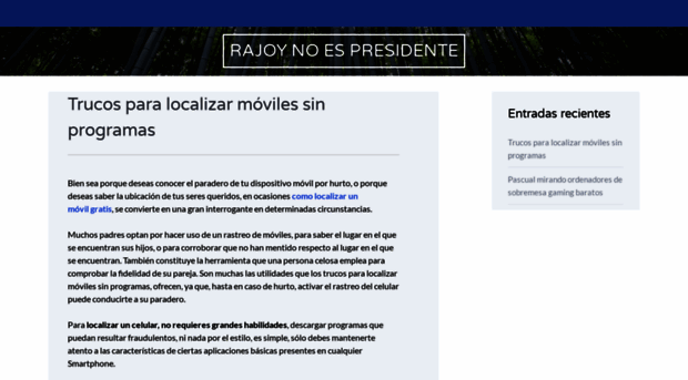 rajoypresidente.es