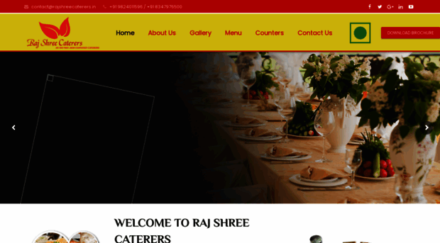 rajshreecaterers.in