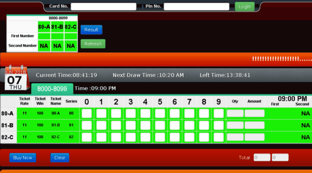 rajshree saturday lotto result today