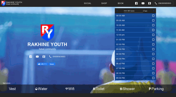 rakhineyouthfutsal.com