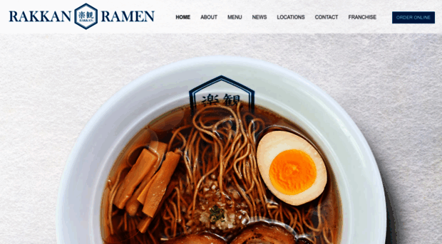 rakkanramen.com