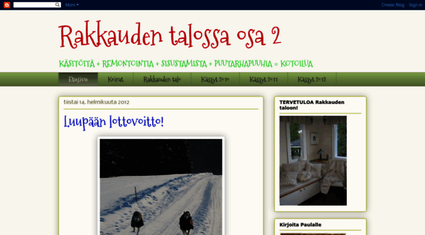 rakkaudentalossa2.blogspot.com