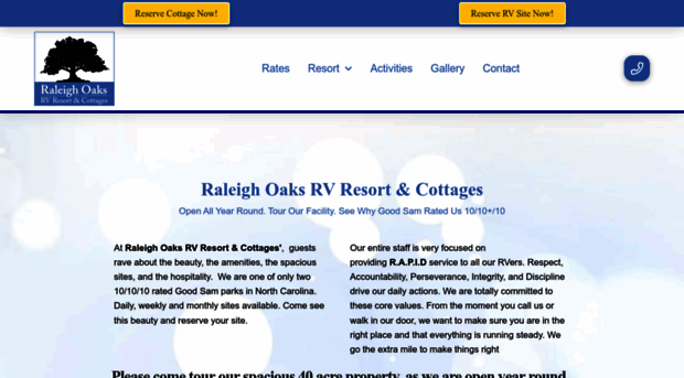 raleighoaksrvresort.com