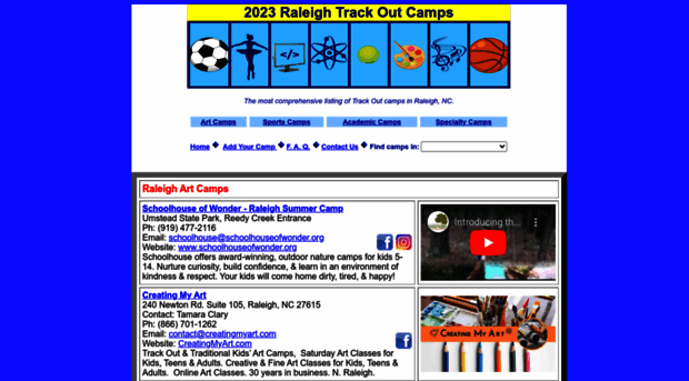 raleightrackoutcamps.com