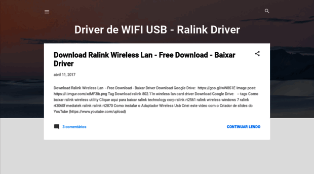 ralink-driver.blogspot.it