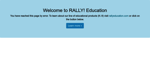 rallyedu.com