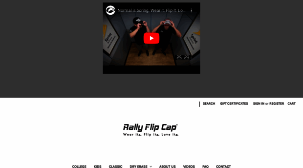 rallyflipcap.com