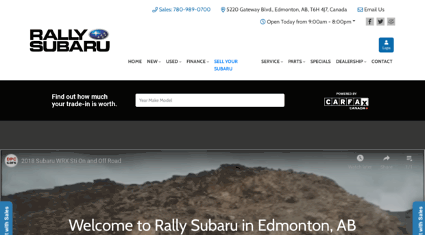 rallysubaruedmonton.com