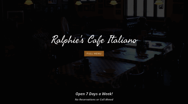 ralphiescafeitaliano.com