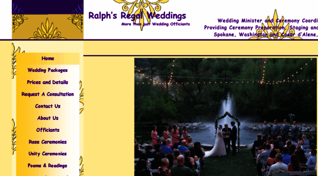 ralphsregalweddings.com