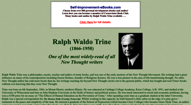 ralphwaldotrine.wwwhubs.com