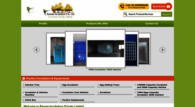 ramaaincubators.net