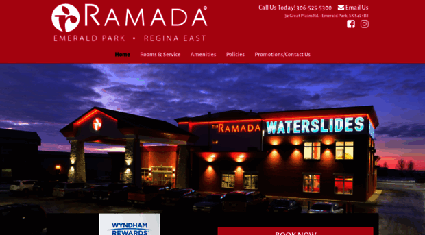 ramadaemeraldpark.com