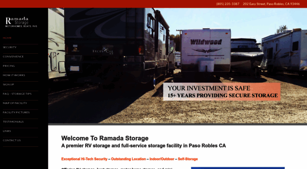 ramadastorage.com